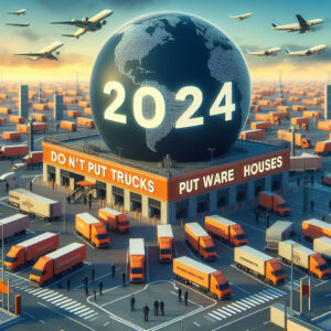 2024 en una bola del mundo